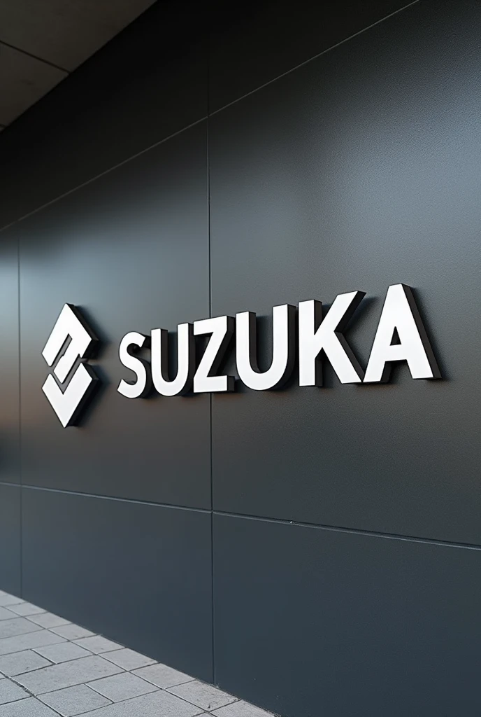 Create a Suzuka company sign in Portuguese