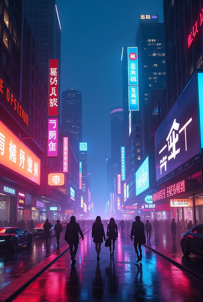 fluorescent night
