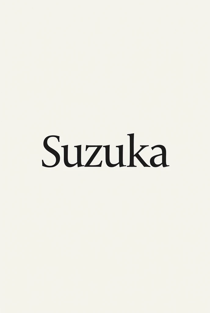 Create a company logo with the name Suzuka in Portuguese to put on your profile