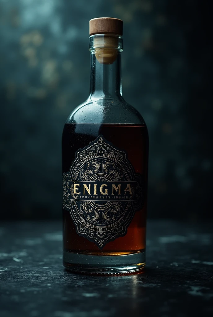 Create a label image with the name enigma