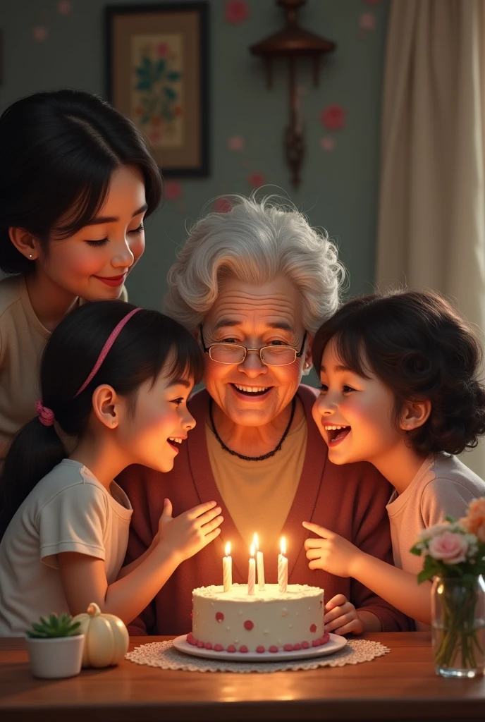 A Grandma like you deserves the best birthday wishes! May you remain with that great strength. May God continue to bless you with good health.. We love you so much - Vargas Muñoz Family
