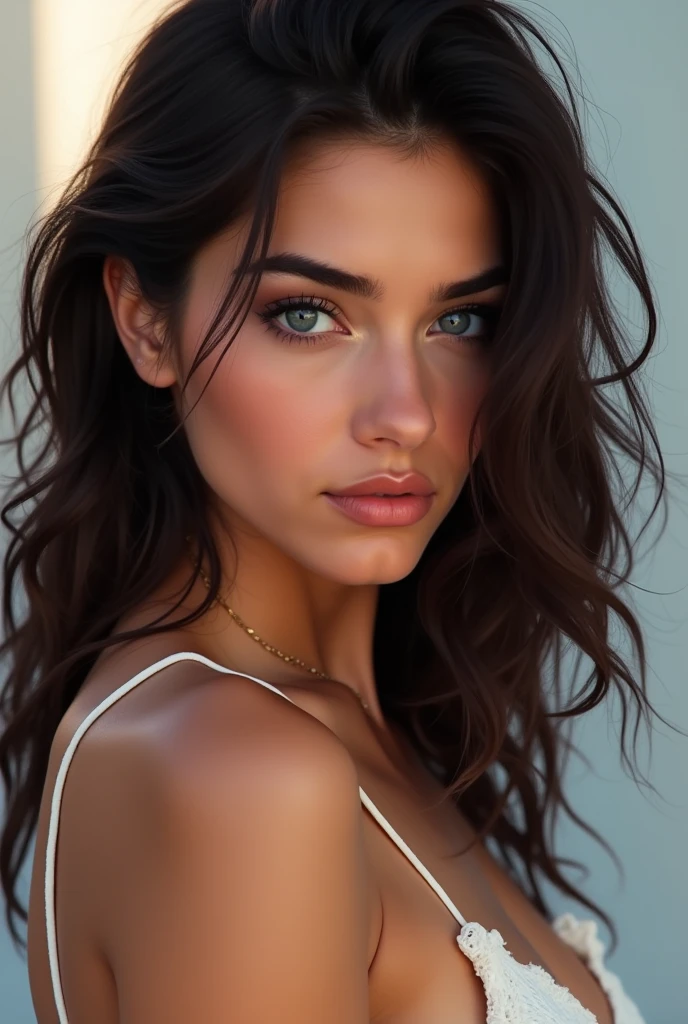 Create a character from the face of Madison beer