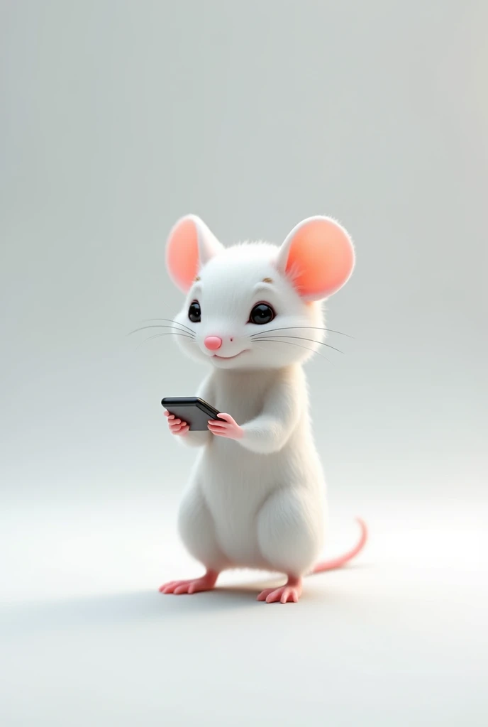 Smart white mouse