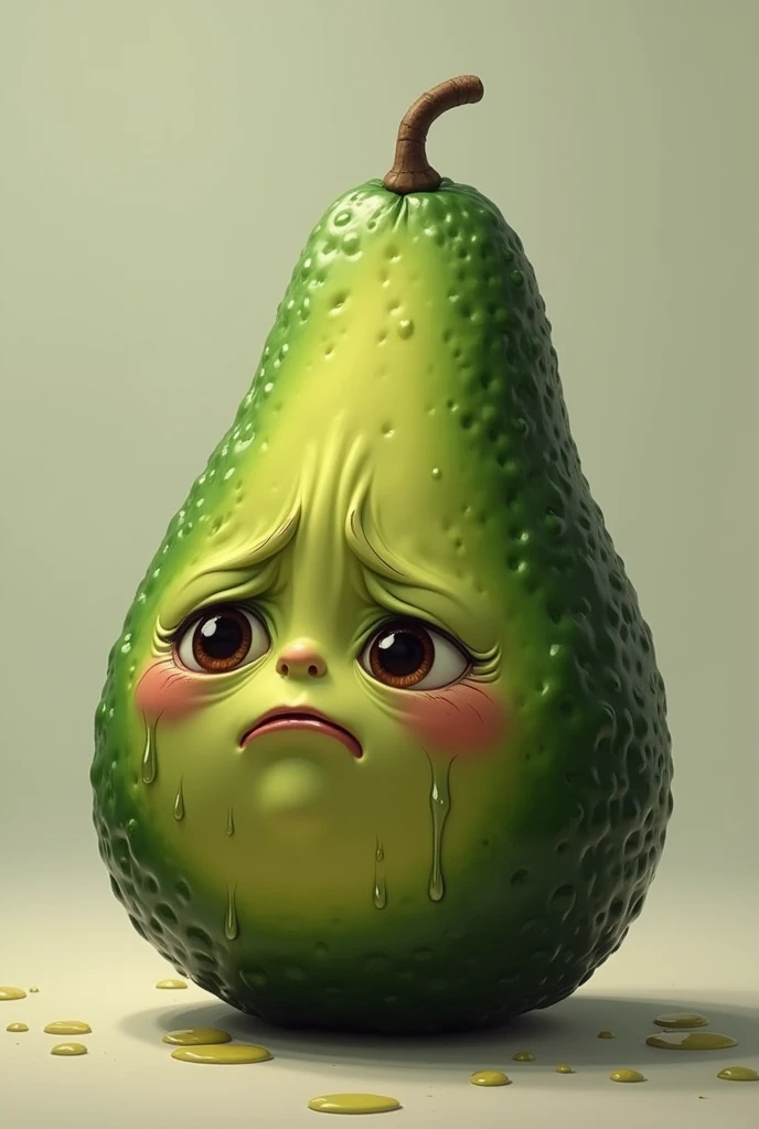 crying avocado