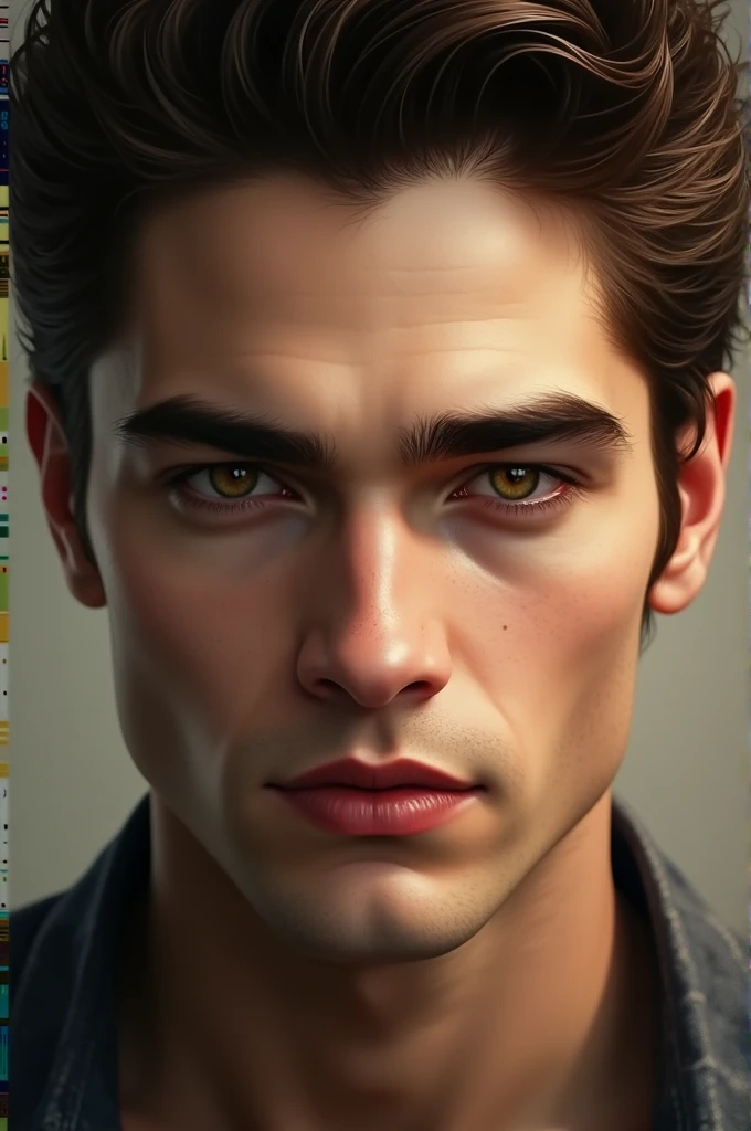 Jacob black with hazel eyes