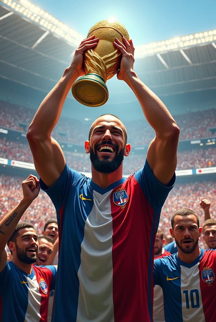 benzema winning the world cup

