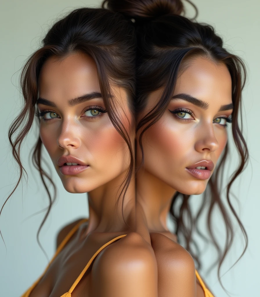 Madison beer and Margot Robbie face mix, perfect body, gorgeous, muscular body, fit, physique, her beauty make men jerk off in their underwear