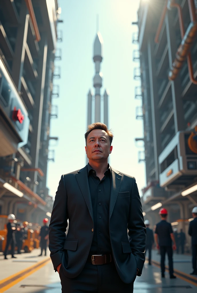 Elon musk à space x