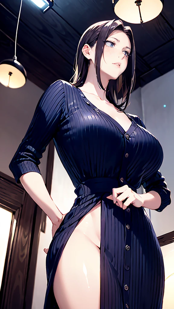 One person, One personで, High resolution, masterpiece, Accurate, Anatomically correct, number々Awards for, Highest quality, Corruption, High resolutionモデル, Attention to detail, retina, Very detailed, Textured skin, 超High resolution, movieの光効果, movie, movie撮影, Chiaroscuro, Background Blur, Everything is detailed and exquisite、Complete human body、Correct human body、The perfect human body、Accurate人体、Detailed Background、Elaborate Background
(Familiar, masterpiece, Highest quality, Complex),
Cowboy Shot, Kyoka Tachibana,
Large Breastsの谷間、Wide open neck、
((( Lean forward to accentuate your breasts, Postures that emphasize the chest、Large Breasts,))),
Cute eyes, Beautiful Face, Perfect round ass,
Fit and body, Female Pervert,
(((hotel for couples for short stays:1.8, Angle from below:1.2))),
One personで, Pale skin,
blue eyes, ((Beautiful mature woman)),
(Grey tight long dress with plunging neckline:1.2、& Lightweight cardigan),(((night:1.8, Decolorization lighting、Lights out:1.8))), Rear view:1.5