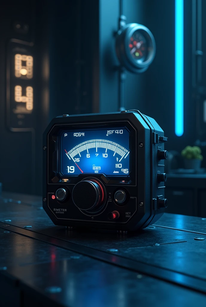 Make a cool looking ammeter image for a cover