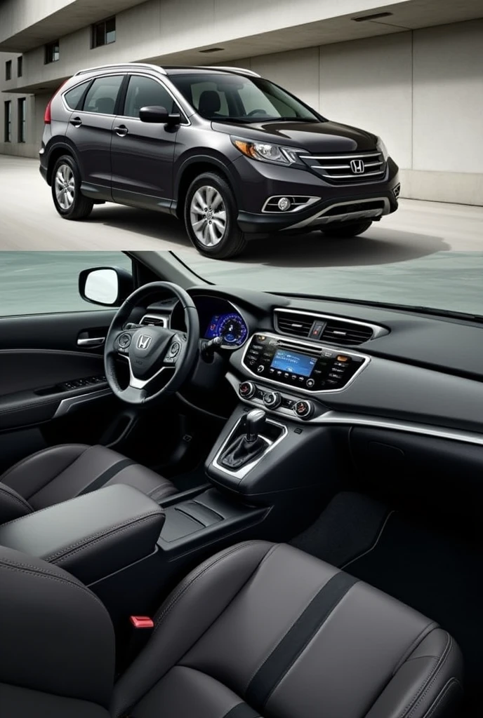 Honda CR-V 2012 with modified interior