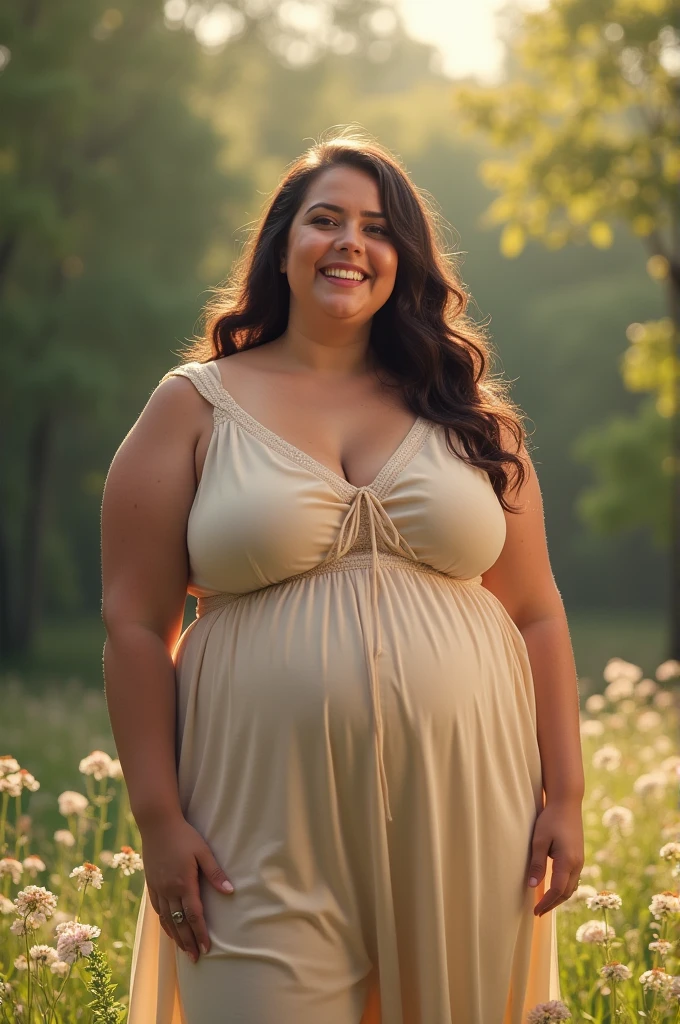 Chubby woman