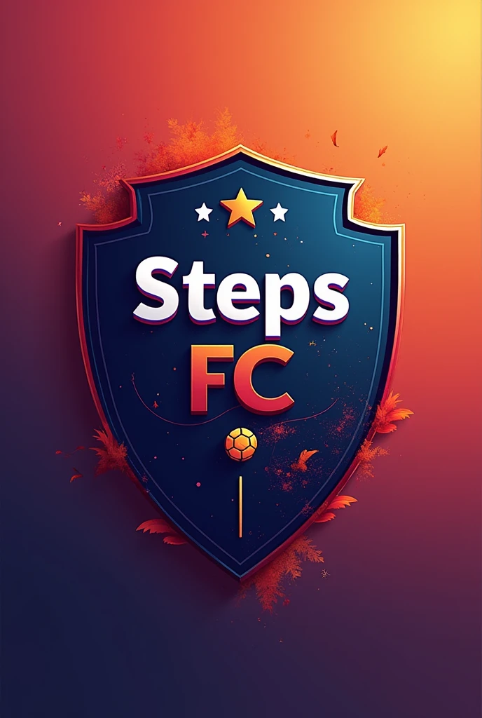 A team shield whose name is "Steps FC" name must be written in Portuguese