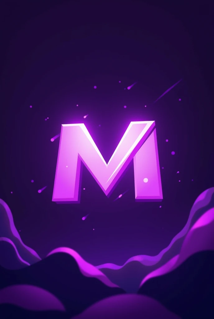 Fivem m Logo in lila mit eine Animation