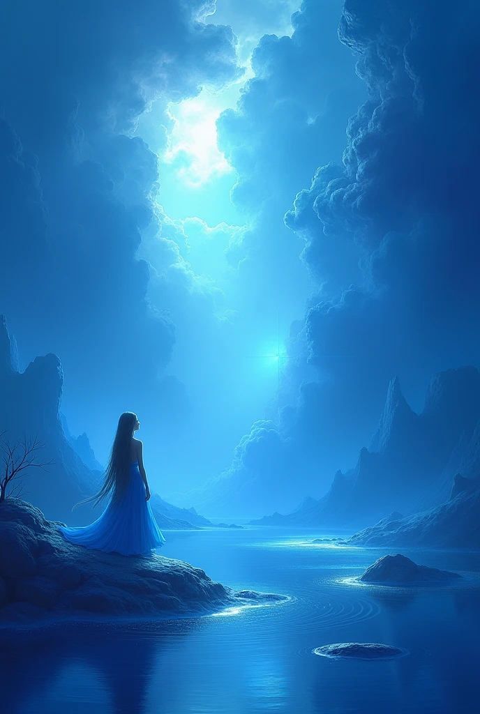 blue