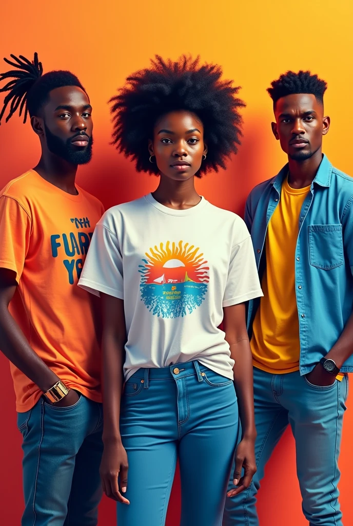 I need a main banner for an online store that sells printed shirts, no need to use templates