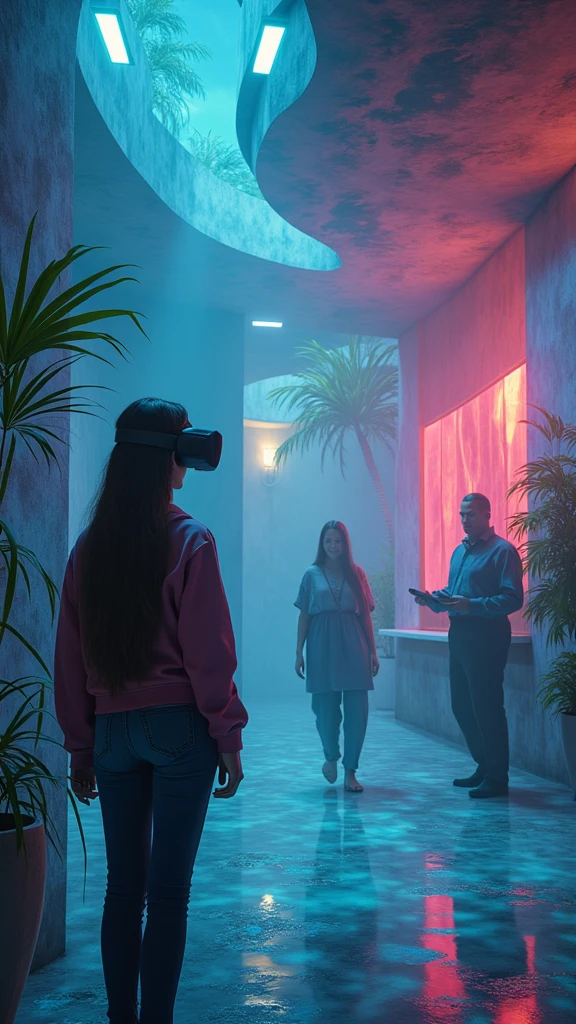 In the world of 2033、A person facing imminent death々can now be "uploaded" into virtual reality hotels run by six tech companies。Nora lives in Brooklyn and is financially strapped.、A luxurious afterlife、She works as a customer service staff member at Lakeview.。Nathan is a party-loving programmer living in Los Angeles.、When his self-driving car gets into an accident、He is uploaded into a virtual reality world for eternity by his assertive girlfriend.、Meet Nora。