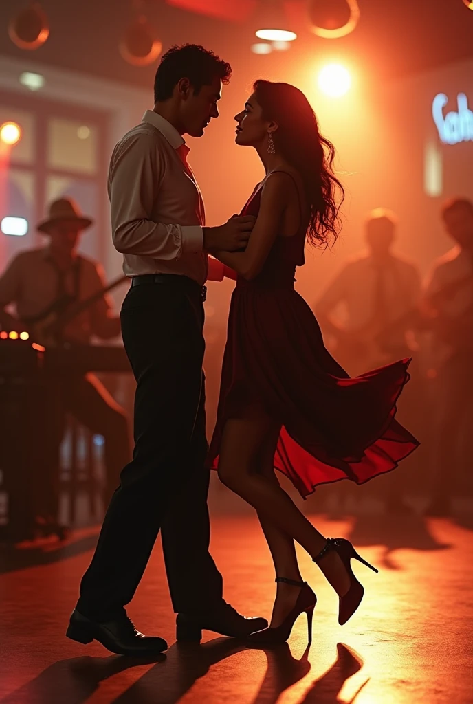 Un couple de rock 6 temps en position fermée. Merci de respecter la danse demandee. Cest comme du boogie. Ajoute un cadre de danse...  jai pas vu de difference...