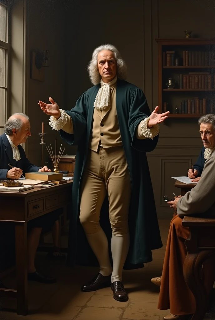 nEWTON But I proposed that light is composed of particles. My corpuscular theory explains some optical phenomena