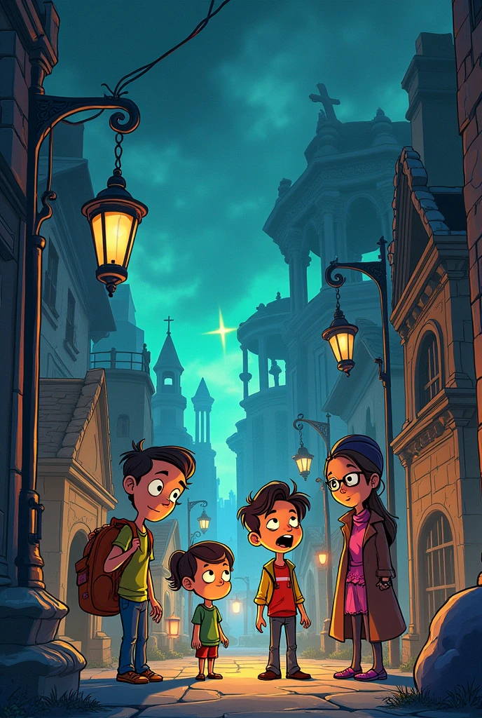 A cartoon about the book "age of the dead part 1"