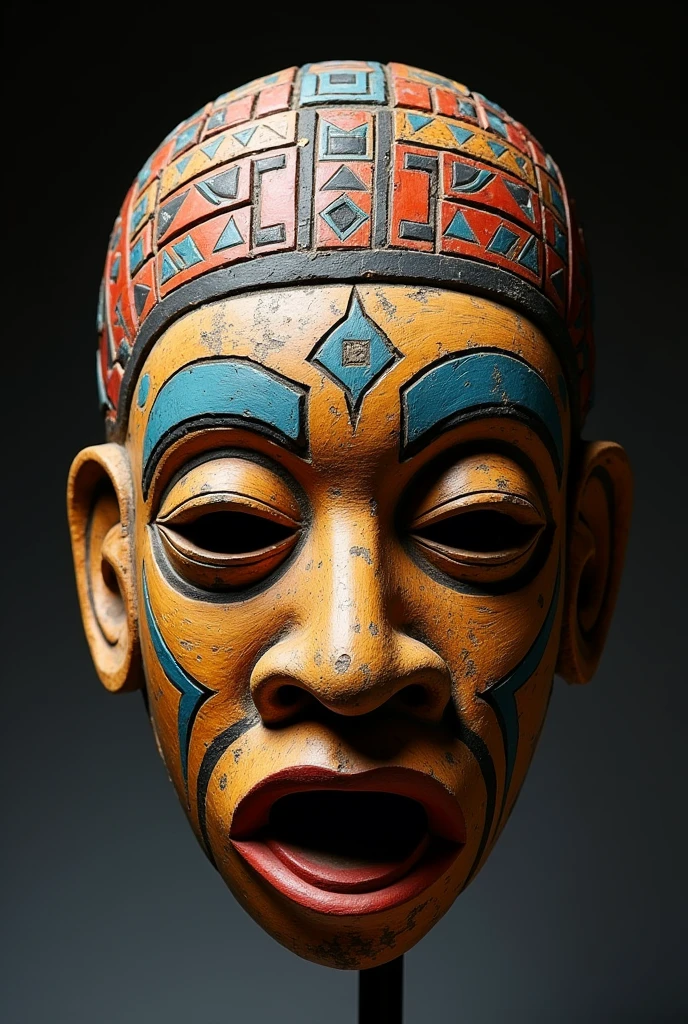 Wari culture mask