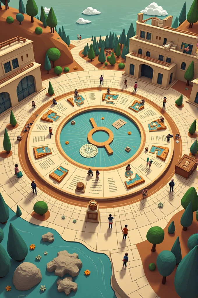 I need you to create a board game, about pieget
