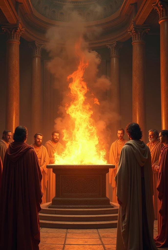 FIRE ON THE ALTAR OLD TESTAMENT.
