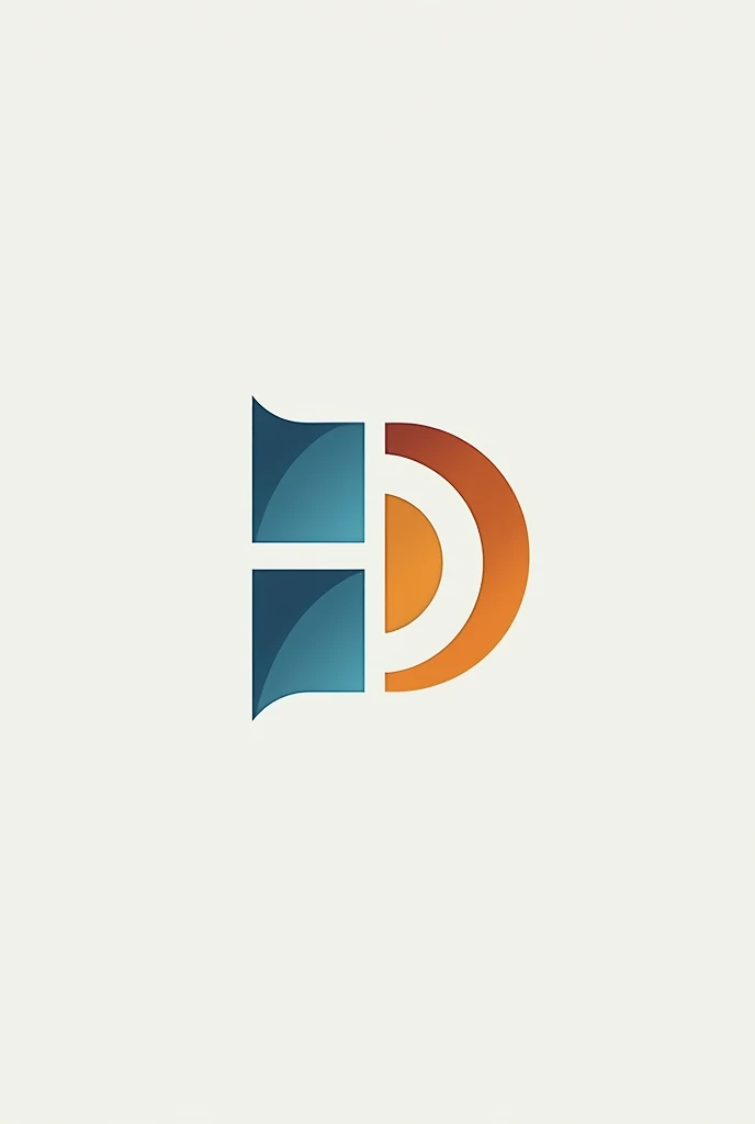 Create a company logo with the HDI symbol