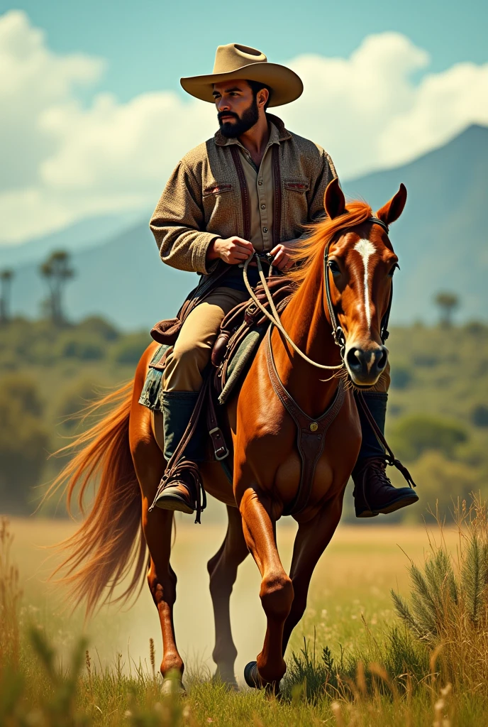 I need a main banner for an online store that sells gaucho items and lives in the state of Rio Grande do Sul.