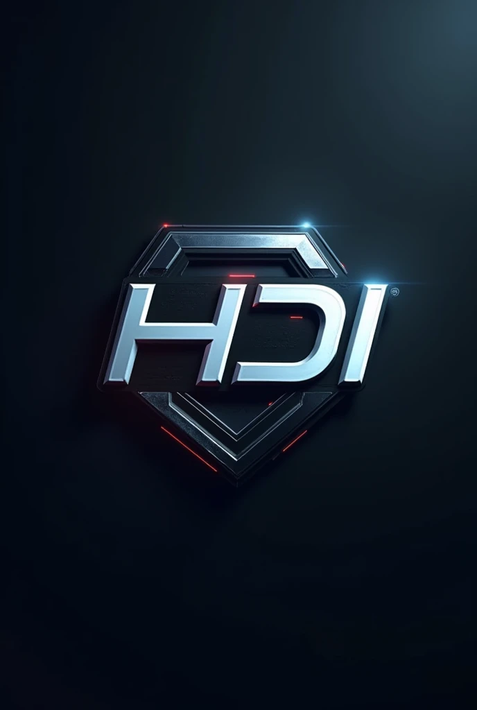 Create a logo for a company specializing in diesel injection with the HDI symbol