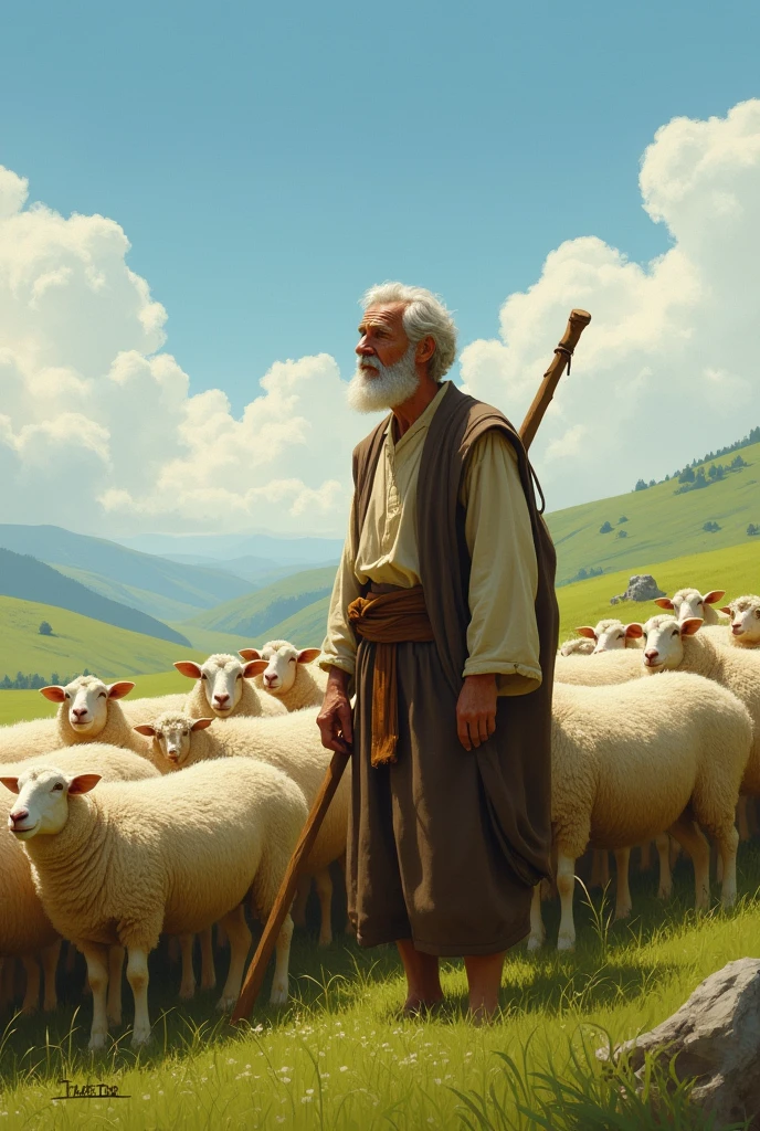 sheep shepherd