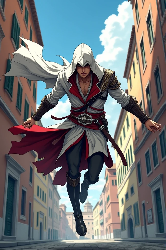 Assassin's creed version anime ezio auditore