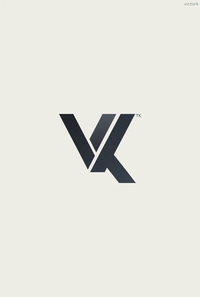 A logo for the VictorVK brand