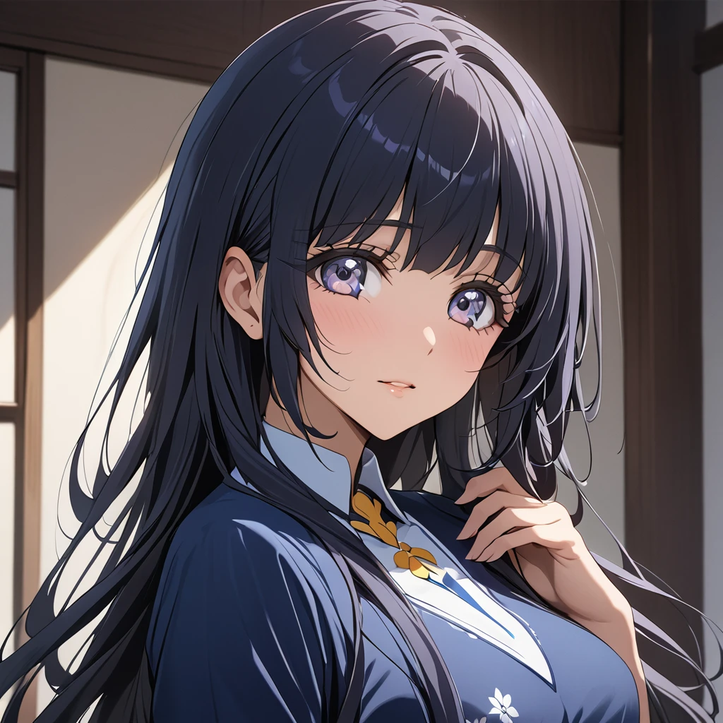 ((Highest quality)), ((masterpiece)), (detailed), （Perfect Face）、The woman is Reika Aoki, with medium-long hair and the appearance of an Indian woman.