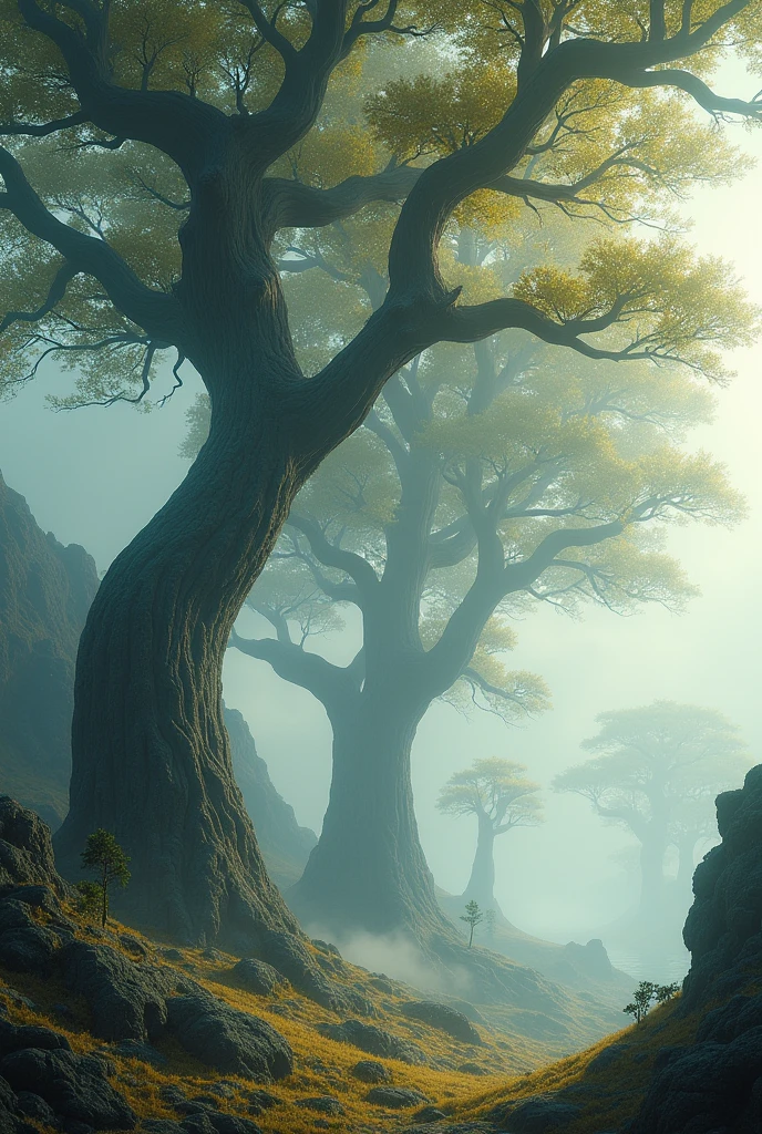 Now you have trees like this with the same theme