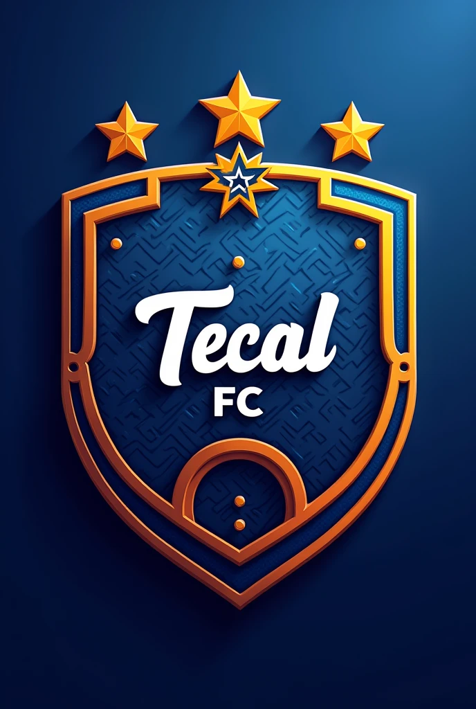 Panama soccer shield that says Tecal FC and has 3 stars