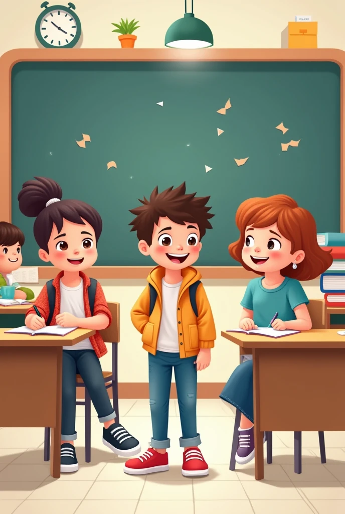 Dessin facile sur le thème back to school