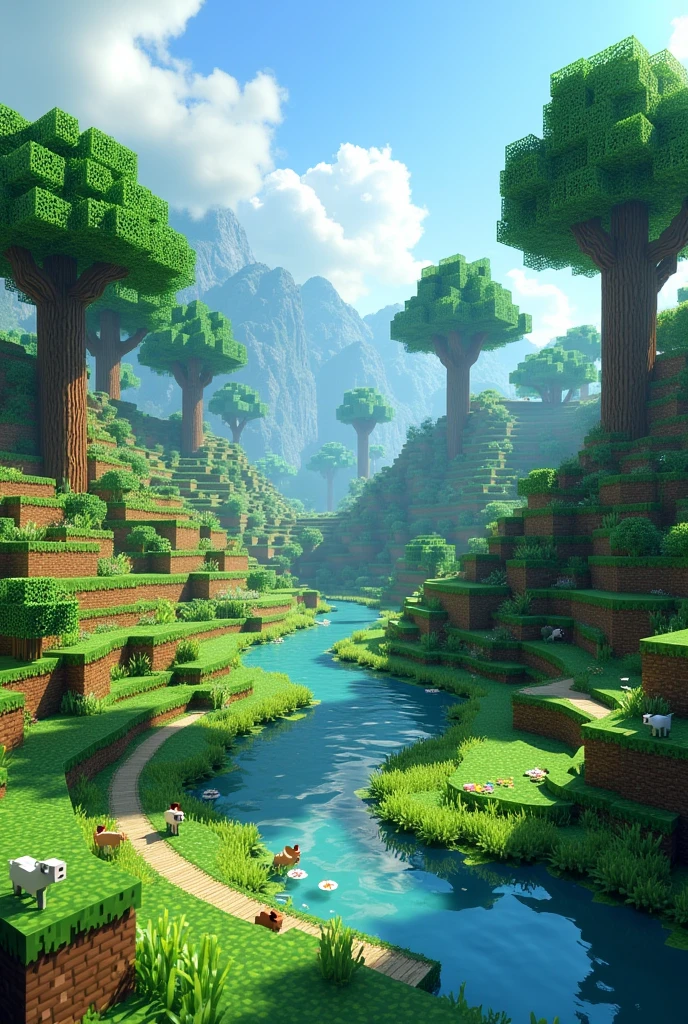 Create a stylish green VALLEY NETWORK minecraft image