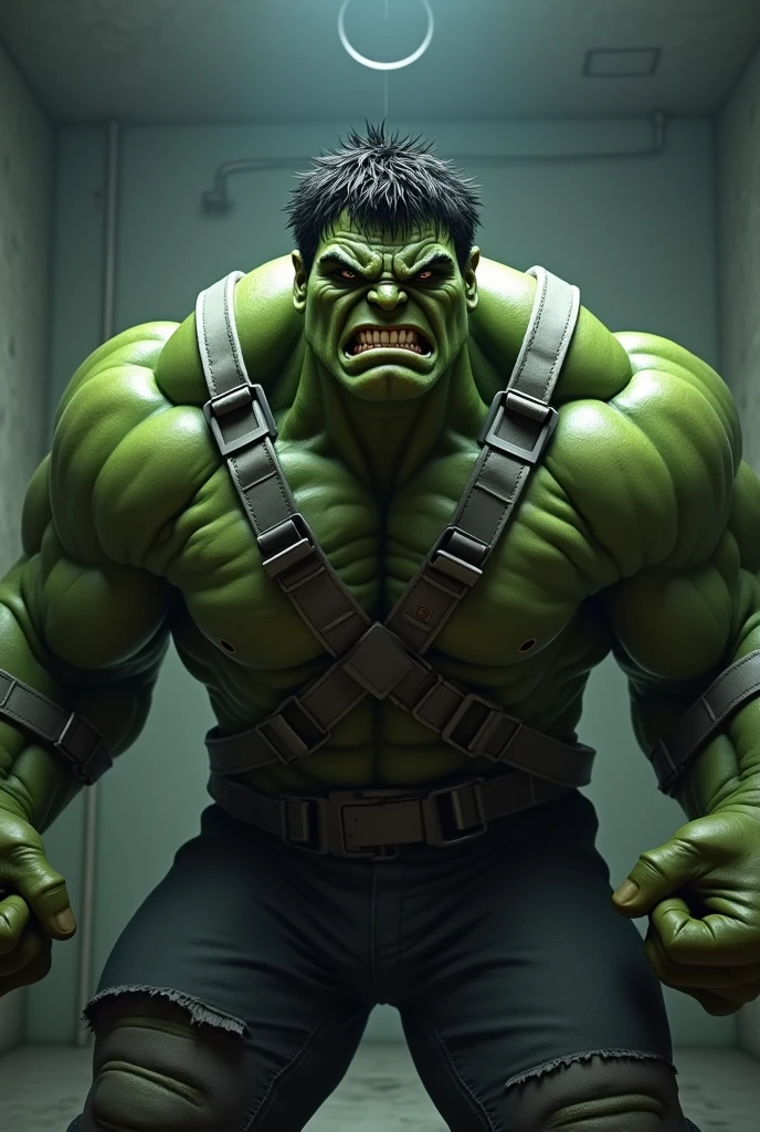 Hulk in a straitjacket