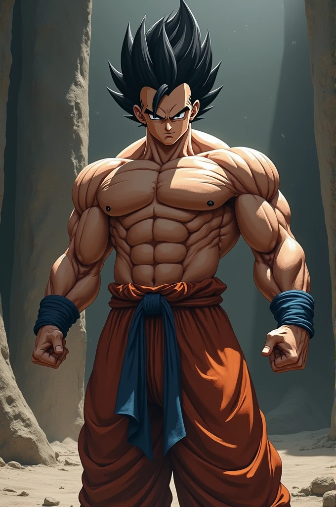 naked vegeta
