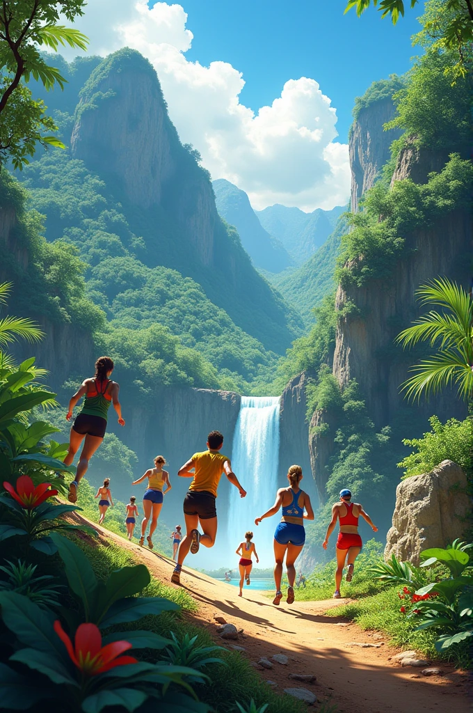 Olympics here in Brazil in 2016 focusing on sports with emphasis on nature