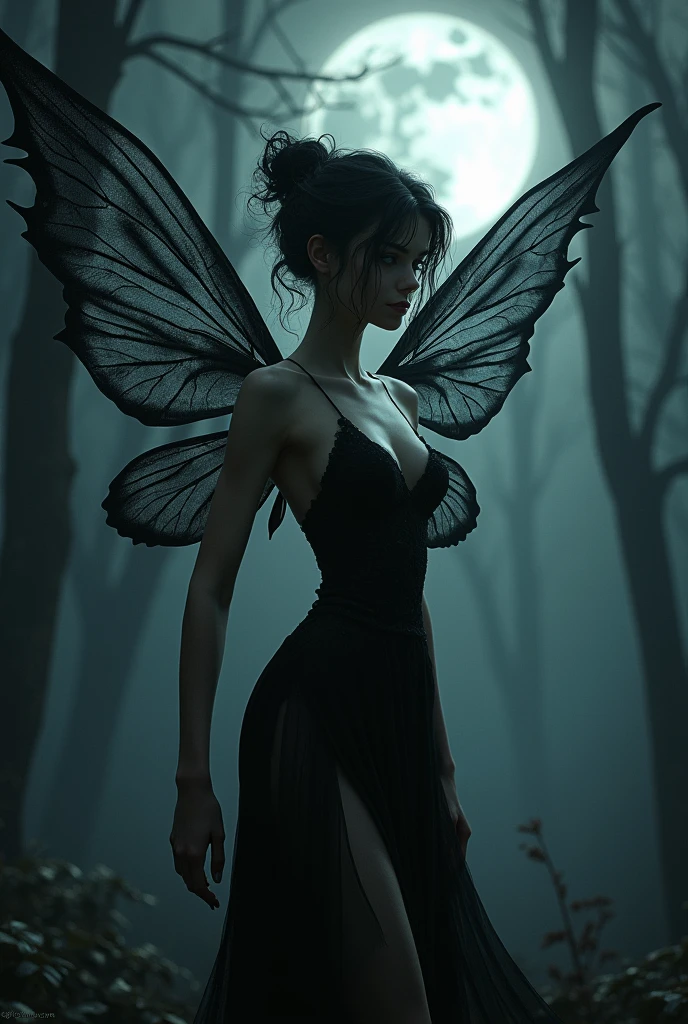 A black Tinker Bell