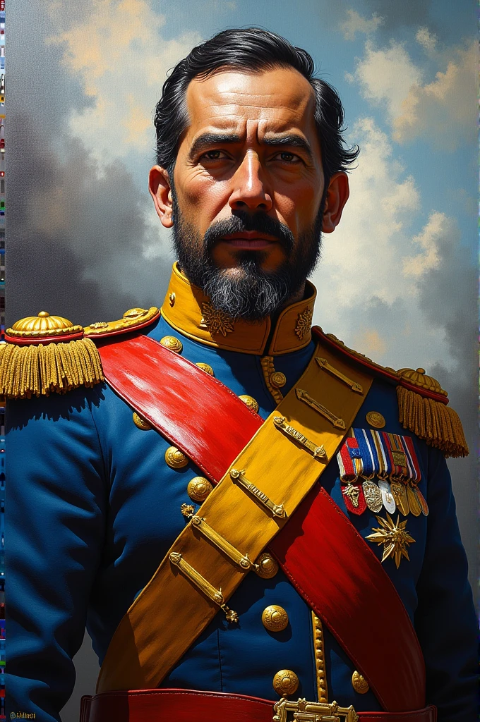 Military Ezequiel Zamora face