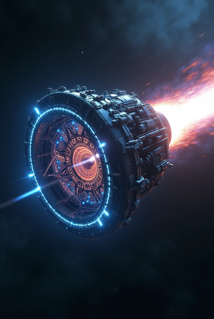 Antimatter engine