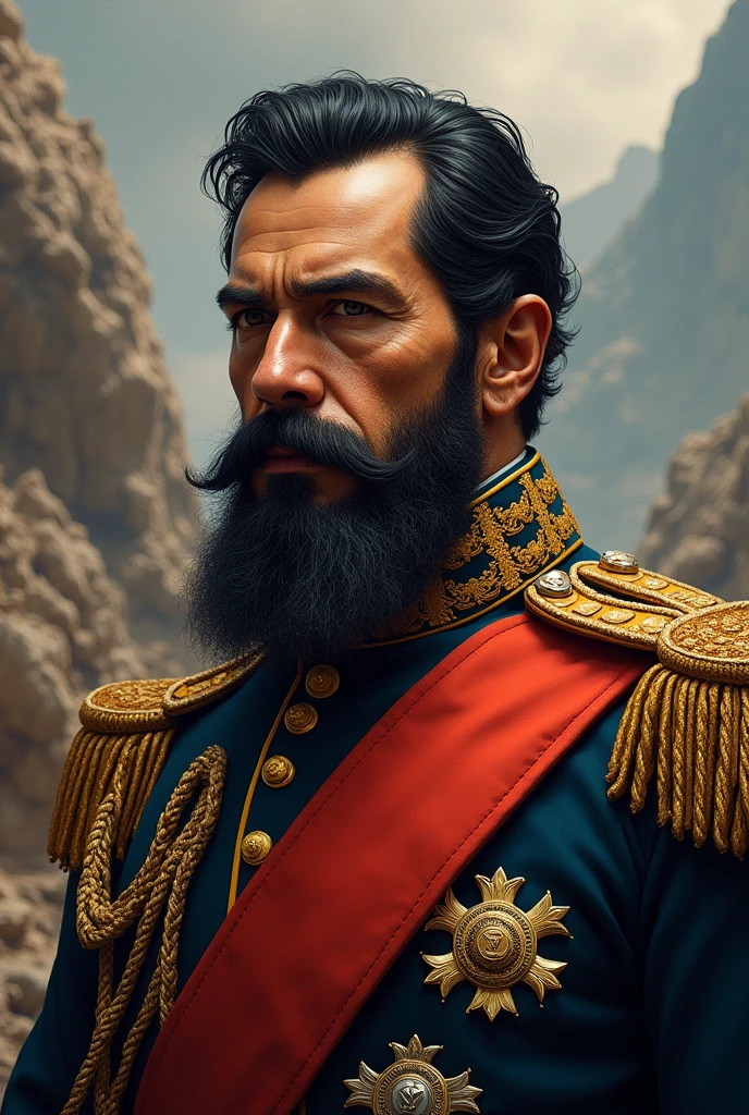 Venezuelan Military Ezequiel Zamora face 