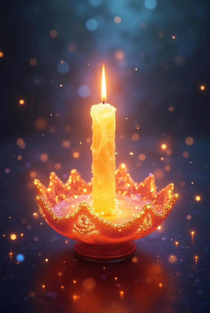 God is like a lit candle inside a multi-colored lantern, We all see it in a different color, but deep down, the candle remains the same"