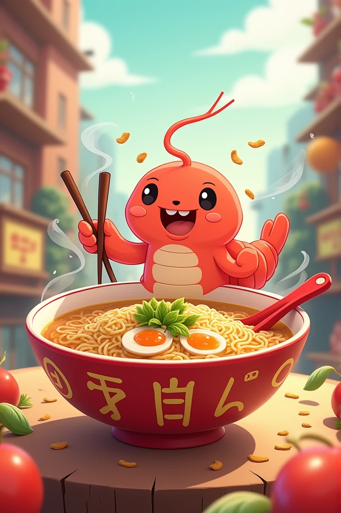 Sopa maruchan cartoon