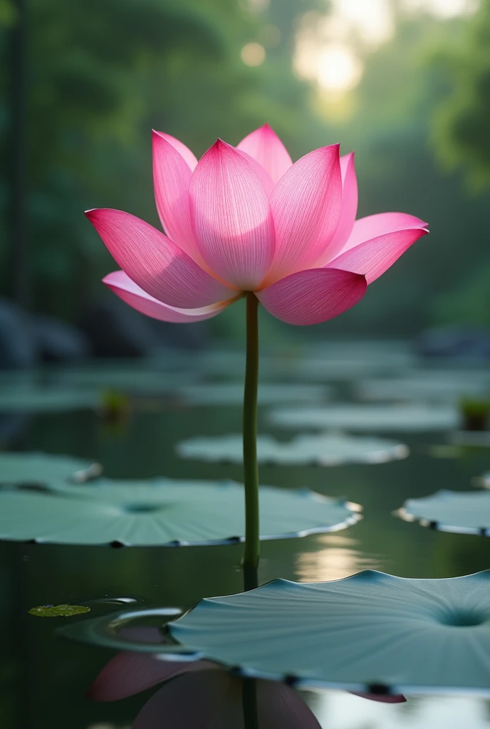 Make a lotus flower