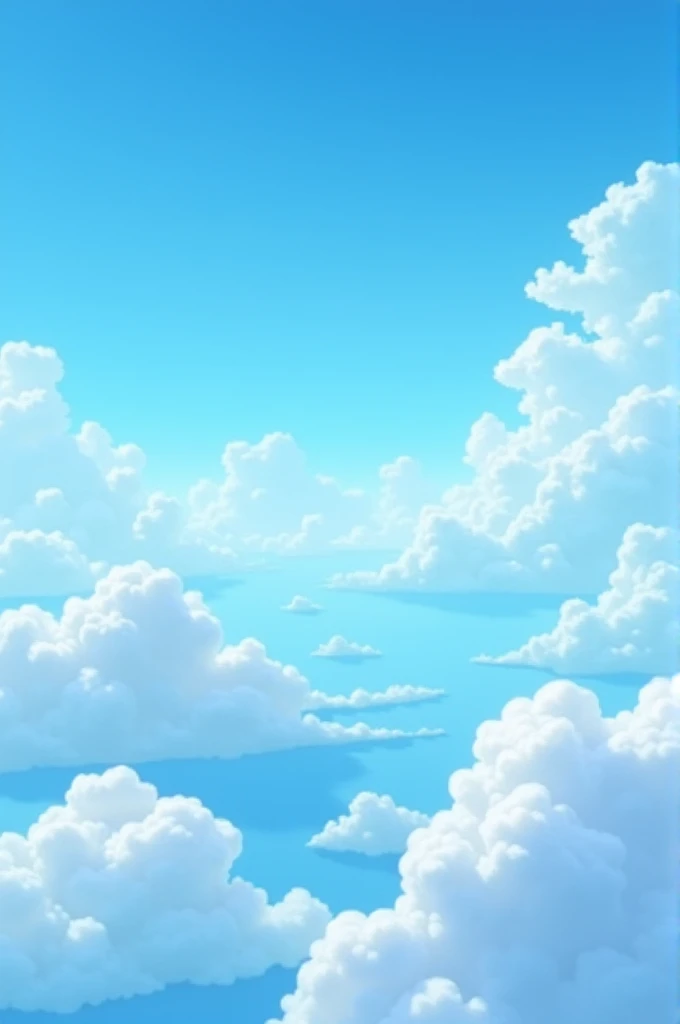 Clouds in a blue sky