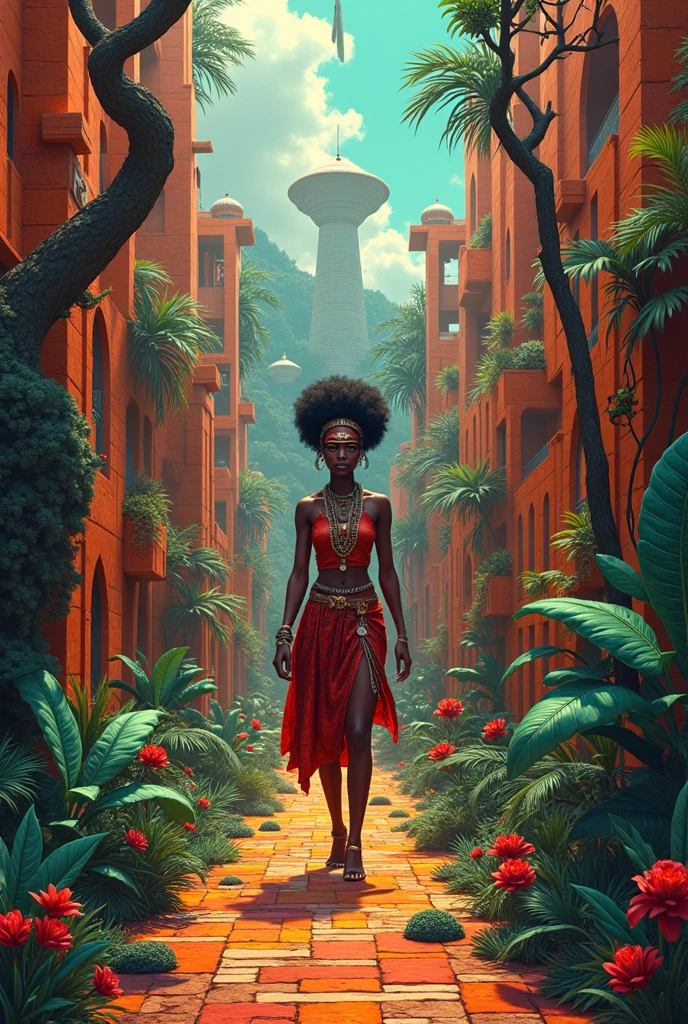 3d drawing, afropath